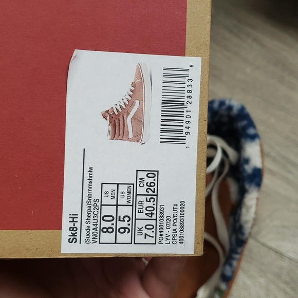 Vans Sk8-hi suade Sherpa Lined - Picture 10 of 11